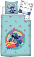 OBOJSTRANNÁ POSTELIENKA LILO A STITCH ALOHA DISNEY 140x200 ORIGINÁL 100% BAVLNA