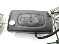 Citroen C3 ignition z kluczykiem key N0502455