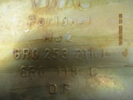 muffler, exhaust SKODA RAPID 1,4TSI 6R0253211J