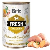 Brit Fresh CHICKEN with Sweet POTATO 400g