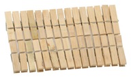 Spony na bielizeň drevené 30x 6 cm