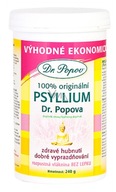Dr. Popov Psyllium 100% originálne, podporuje správny metabolizmus tukov a 