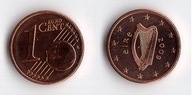 IRLANDIA 2009 1 EURO CENT