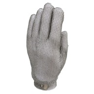 Ochranné rukavice z nerezovej ocele odolné proti prerezaniu S, ľavá ruka