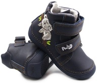 Skórzane buty dla chłopca na Wiosnę PONTE da06-3