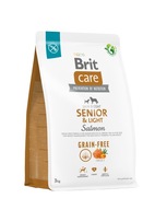 Brit Care Dog Grain Free Senior&light Salmon 3kg