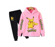 Dres Pikachu Pokemony bluza spodnie