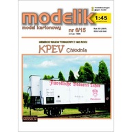 Modelik 6/15 - Niemiecki wagon KPEV Chłodnia 1:45