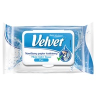 Navlhčený toaletný papier Velvet Pure mokrý 42ks