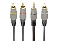 Cablexpert Kabel mini jack 3,5mm 4-pin do RCA CHINCH audio-wideo 1,5m dł.