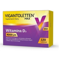 Vigantoletten Max 4000 witamina D3 120 tabletek