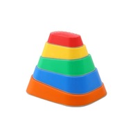 érzékszervi út folyami kövek Colorful 6 db