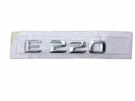 ZNACZEK EMBLEMAT NAPIS Prosty Montaż DO MERCEDES BENZ W211 E220 2.2 CDI