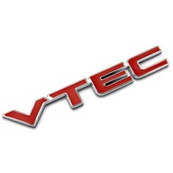 EMBLEMAT znaczek NAPIS metal VTEC HONDA civic CRV