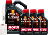 Motorový olej Motul AS-B41-S 5 l 5W-30 + 3× Syntetický motorový olej Motul 8100 X-clean+ 1 l 5W-30