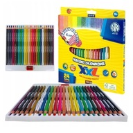 Ceruzkové pastelky Hrubý Grafit Astra 24 farieb