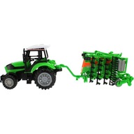 Traktor s poľnohospodárskym strojom