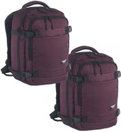 2x Cestovný batoh 40x20x25 Premium do lietadla RYANAIR Príručná batožina
