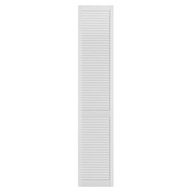 Drzwiczki ażurowe 39,4 x 201,3 cm białe podkład