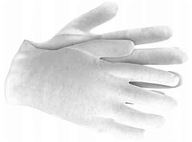 ANTI-REK10M Ochranné bavlnené rukavice obyčajné M - 3 páry