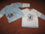 T-shirt x 2 dł.rękaw rozm.86/92