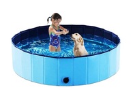 Záhradný bazén pre psov 120x30cm modrý