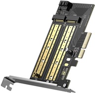 Adapter UGREEN PCIe 3.0 x4 do M.2 M-Key + M.2 B-Key