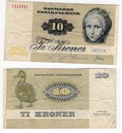 DANIA 1972 10 KRONER