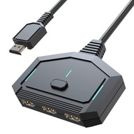 ROZDZIELACZ PRZEŁĄCZNIK ADAPTER PRZEŁĄCZNIKA 3W1 3X HDMI 1.4 4K