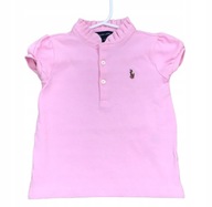 Ralph Lauren Koszulka polo carmel pink guzik 74 9m