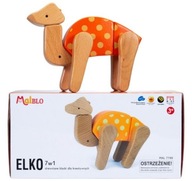 MALBLO Eco ELKO 7v1 drevené kocky pre kreativitu