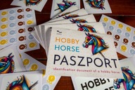 HOBBY HORSE Paszport DOSTAJNIpl + NAKLEJKI HOBBY HORSE + Naklejki Rozetki