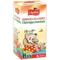 Herbatka dla dzieci na trawienie BIO (20x1,5g) Apotheke