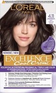 Loreal Excellence Farba na vlasy 4.11 Ultra-popolavá hnedá