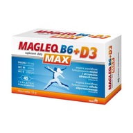 Magleq B6 Max + D3, 45 tabliet
