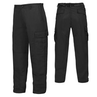 Spodnie chłopięce bojówki wojskowe Mil-Tec US BDU dziecięce czarne S
