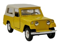 Jeep Jeepster Commando Station Wagon 1967 1:34-39 model Welly žltá