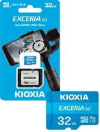 Karta microSD KIOXIA 32GB UHS I U3 V30 adapter