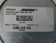 speaker central BOSE OPEL INSIGNIA A