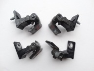 AUDI A6 C7 11-18 hinge hinges door right rear part upper lower KOMPLET black