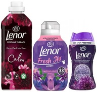 LENOR Płyny d płukania Lotos Calm Perełki Amethyst