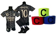 MBAPPE komplet sportowy strój piłkarski MADRYT r 122 logo