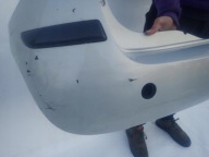 RENAULT MODUS 04-08 bumper rear part rear