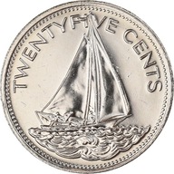 Moneta, Bahamy, Elizabeth II, 25 Cents, 2005, MS(6