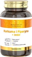 Noble Health Kurkuma a piperín + zázvor 60 kapsúl Podporuje trávenie