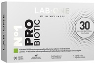 N°1 ProBiotic - 30 kapsułek LAB ONE Odporność Trawienie Reakcje alergiczne
