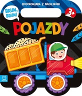 Pojazdy. Brum, brum! Kolorowanka z naklejkami Agnieszka Bator