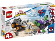 LEGO 10782 Marvel Hulk kontra Rhino starcie pojazd