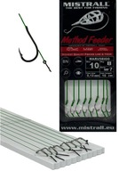 KÖTÖTT Horgok SZAKÁLLAL ÉS FŰZŐTŰVEL M.F. No.10 - FONAT 0,12 mm 8 db MF7