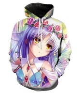 NOWA DZIECIĘCA BLUZA Z KAPTUREM Angel Beats